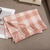 Women's Thickened Plaid Wool Scarf