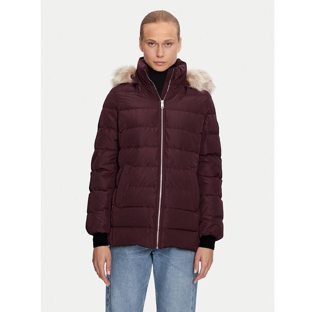 Пуховик Tommy Hilfiger WW0WW43600 фиолетовый Regular Fit