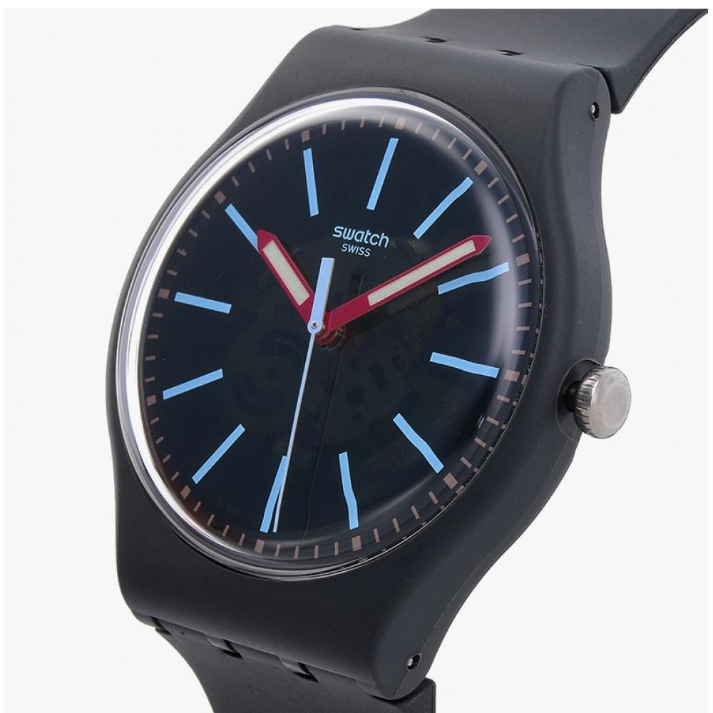 Swatch So29a101 Уличные часы из уретана с текстурой булыжника