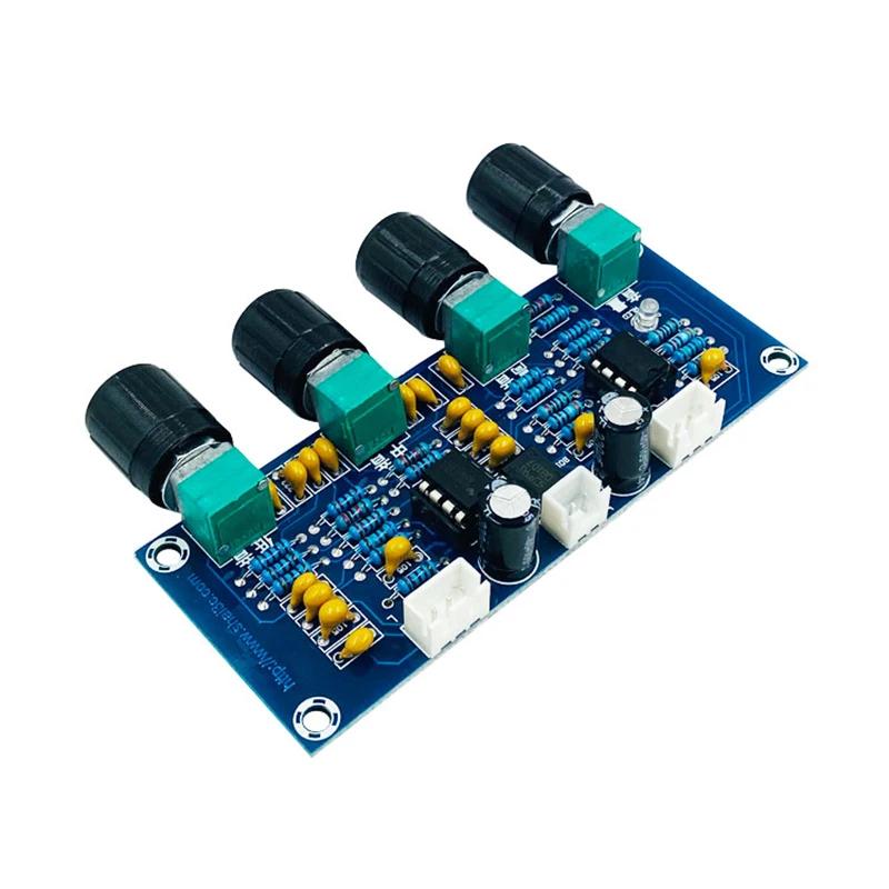 XH-A901 NE5532 Tone Board Preamp Pre-amp With Treble Bass Volume Adjustment Pre-amplifier Tone Controller For Amplifier Board