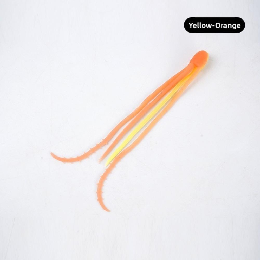 3pcs 3PCS Octopus Soft Bait TPE Material TPE Fishing Baits Fishing Soft Baits For Fishing