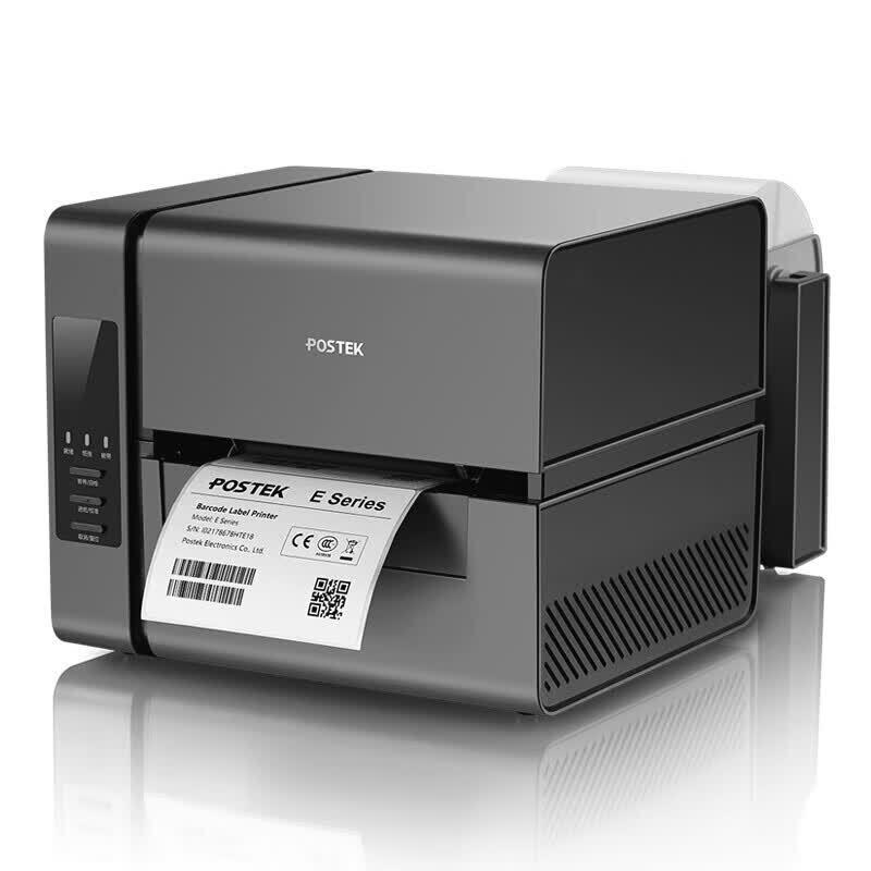 POSTEK E200i Thermal Transfer Barcode Label Printer CN plug (adapter included)