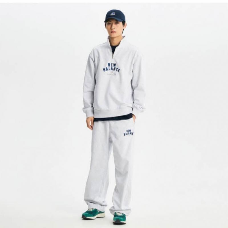 New Balance Брюки Lqj Nbmle11213 16 Широкие брюки для общественного спортивного клуба