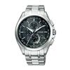 [CITIZEN] ATTESA Eco-Drive Radio Watch (Silver  Business  Waterproof  Men's) AT8040-57E Direct Flight Citizen Radio Solar