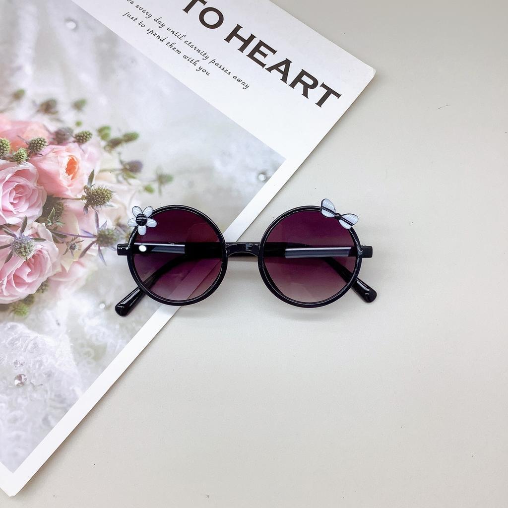 Детские солнцезащитные очки Защита от солнца Защита от ультрафиолета Милые цветочные солнцезащитные очки для девочек Солнцезащитные очки для мальчиков