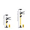 Желтый рычажный домкрат для экономии труда Стальной подъемник Подъемный телескопический упор Телескопическая опорная штанга Дом