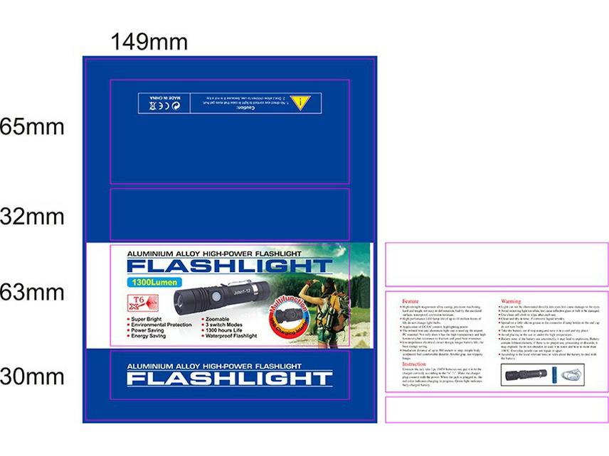 Best-Selling High-Power LED Flashlight: Aluminum Alloy, Zoom, USB Rechargeable, Portable Outdoor Multi-Function Mini Flashlight