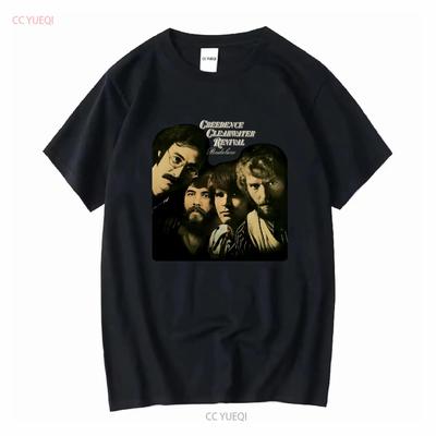 Creedence Clearwater Revival CCR Маятник Рок Кантри Музыкальная Группа Футболка CCR04 с длинным или коротким рукавом винтажная Стиранная