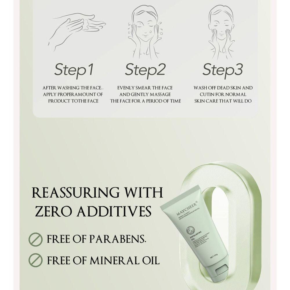 Gentle And Non-irritating Exfoliating Gel Cream Collagen Cleansing Cream New Lady Face Cream Women