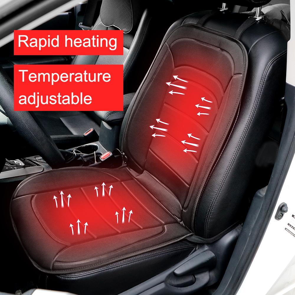 Electric Heated Automobiles Seat Cover Heater Warmer Car Seat Cushion Pad Seat Protector DC 12V Winter Supply