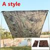 Camouflage Outdoor Sports Awning Tarp for Camping Hiking Fishing Folding Waterproof Durable Portable Shelter Sunshade Tent Cover