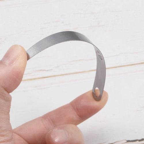 uxcell Gap Gauges, 0.3 Mm Thickness Gauges, 65MN Steel, Metric Distance Measuring Tool, Single Blade, 10 Pieces