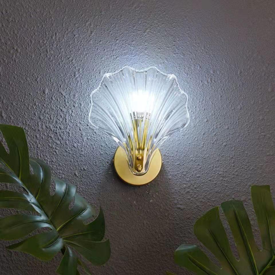 Итальянский стеклянный настенный светильник для главной спальни, прикроватный, для лестничной клетки или прохода в гостиной.