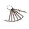 7Pcs Master Keys Metal Replacement Skeleton Lock Key Set Multiple Shapes Lock Picking Emergency Tool