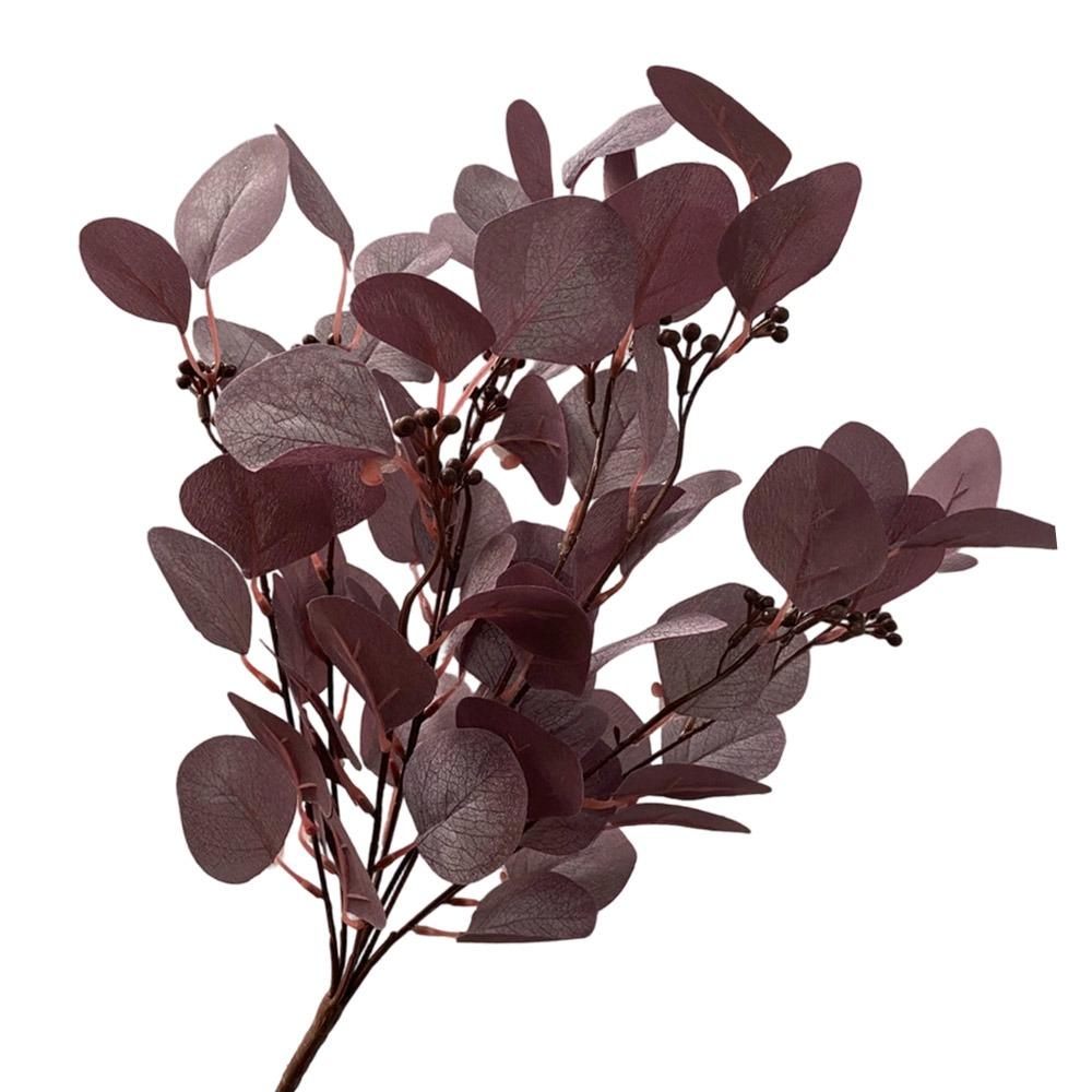 9 Branches Artificial Apple Leaves Multicolor Decorative Leaf Faux Plant Leaves Home Decoration