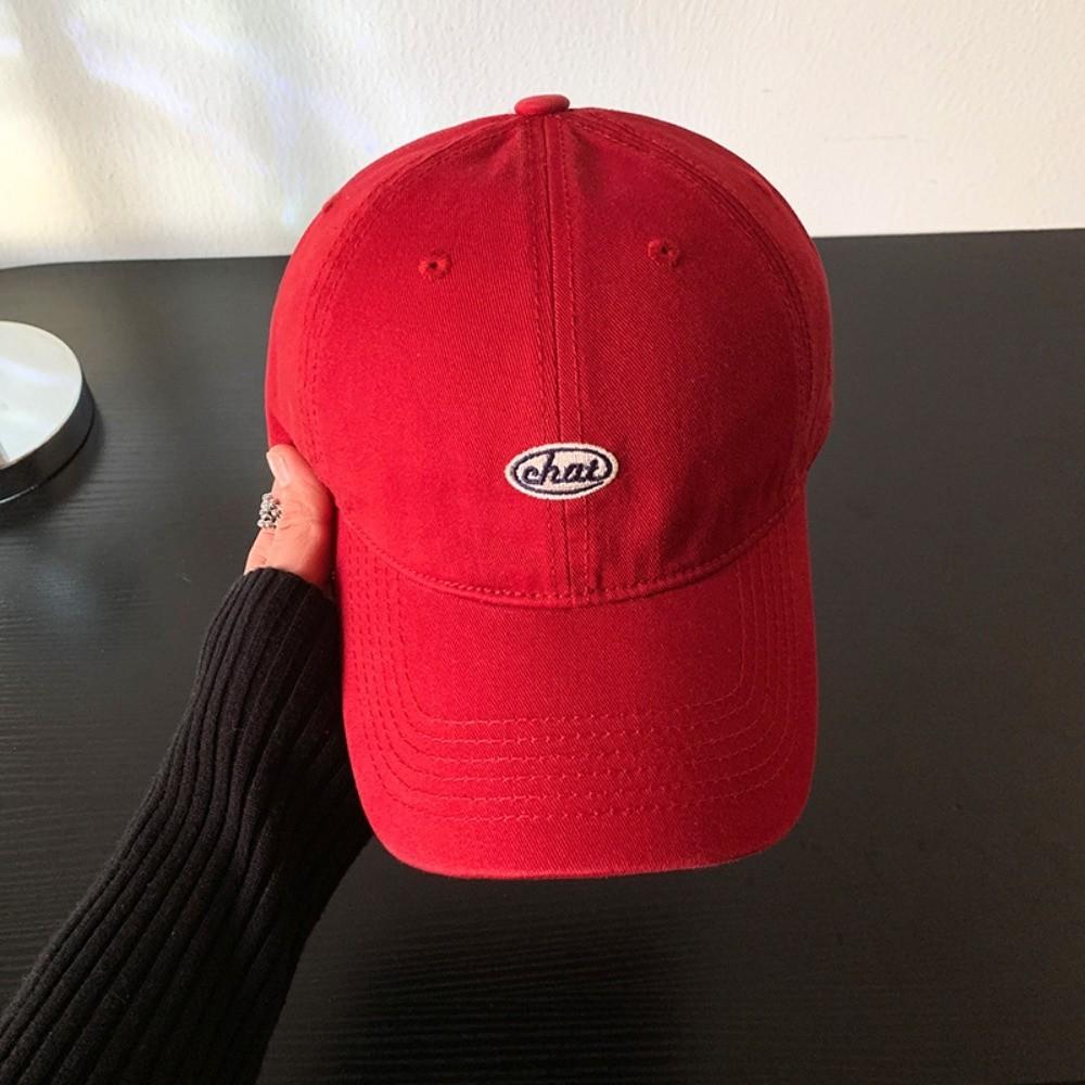 Embroidery Baseball Hat Korean Snapback Cap Casual Peaked Cap Men Women