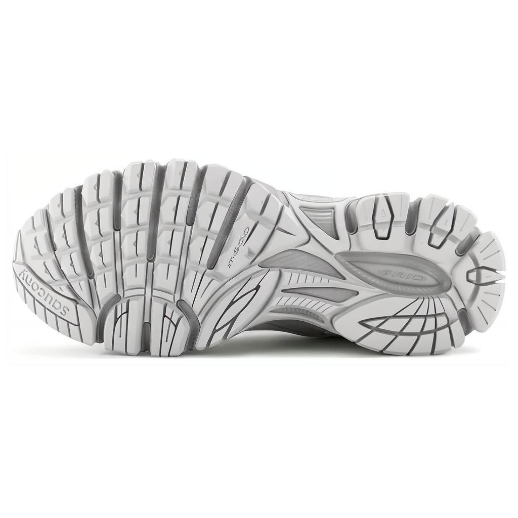 SAUCONY Leather Retro Casual Shock Absorbing Non-Slip Wear-Resistant Low-Top Running Shoes Unisex Running Shoes Light-Gray Dark-Gray S79044-6