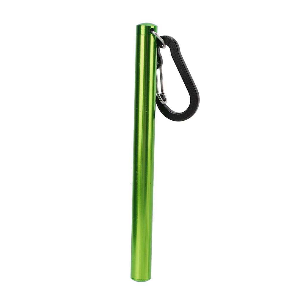 Fly Fishing Water Thermometer Stream Water Temperature Measurement Tools with CarabinerGreen