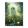 Halloween Horror Ghosts Black Cats Retro Landscape Canvas Prints Spooky Country Wall Art Posters for Living Room Home Decor