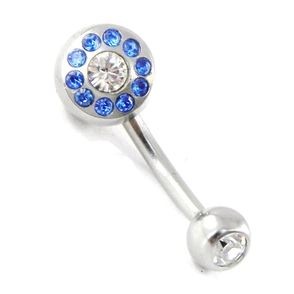 Les Trésors De Lily [H9199] — Пирсинг «Богиня», синий