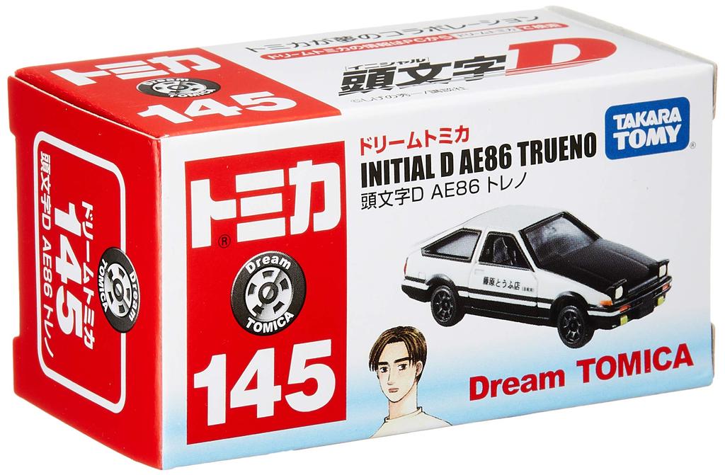 TAKARA TOMY Tomica Initial D AE86 Trueno Ш78×В40×Г39 мм