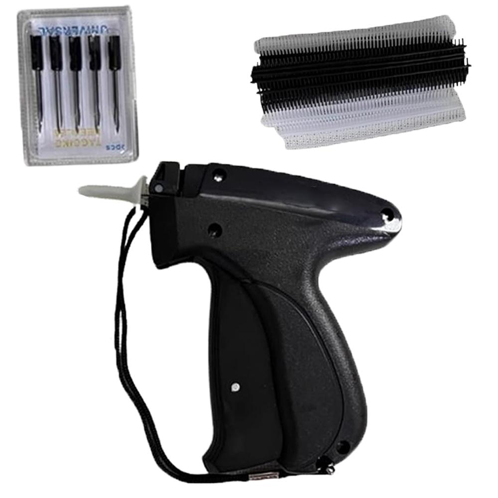 Пистолет для ценников с 6 иглами Мини-стежковый пистолет Стежковая подшивочная машина Инструмент для прикрепления бирок Швейная машина для одежды носков шляп