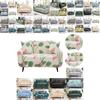 Elegant Floral Printed Couch Cover For 1-4 Seater Slipcover Perfect For Living Room