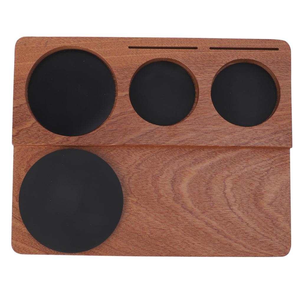 Станция для трамбовки кофе, деревянная противоскользящая подставка для темперирования кофе 51 мм 54 мм 58 мм