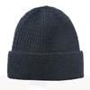 Fashionable classic unisex warm woolen hat, jacquard solid color plain knit hat, cold weather hat, pullover ski hat