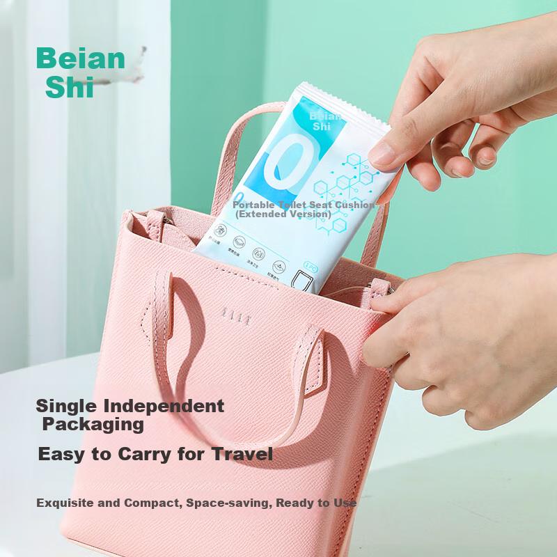 Briars Disposable Toilet Seat Covers [Ready-To Sterilized], Postpartum Full Coverage Waterproof Extra Large Thick 20-Pack