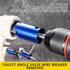 Pipe Nipple Extractor Stripped Bolt Remover Heavy Duty Changer Fit 1/2in 3/4in 1in Tube For Drain Shower Toilet Sink Sprinkler