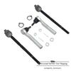 Front Steering Inner & Outer Tie Rod End Set Fit For 2013-2018 Acura RDX 3.5L V6