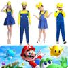 Super Mario Costume For Children And Adults Cosplay Outfit For Halloween And Parties