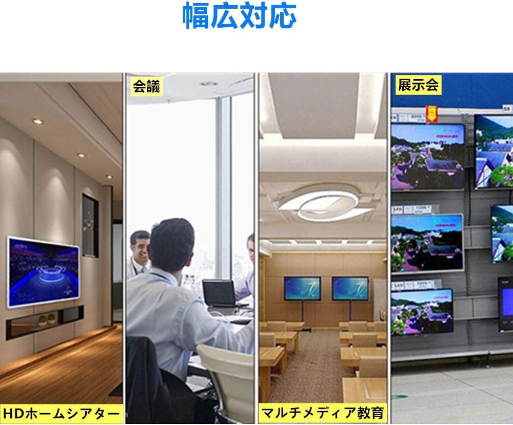 YFFSFDC HDMI Switching Bidirectional HDMI Distributor 1 2 2 1 Manual No Power Supply Compatible with Distributor, Selector, 4K/3D/1080p, Input,