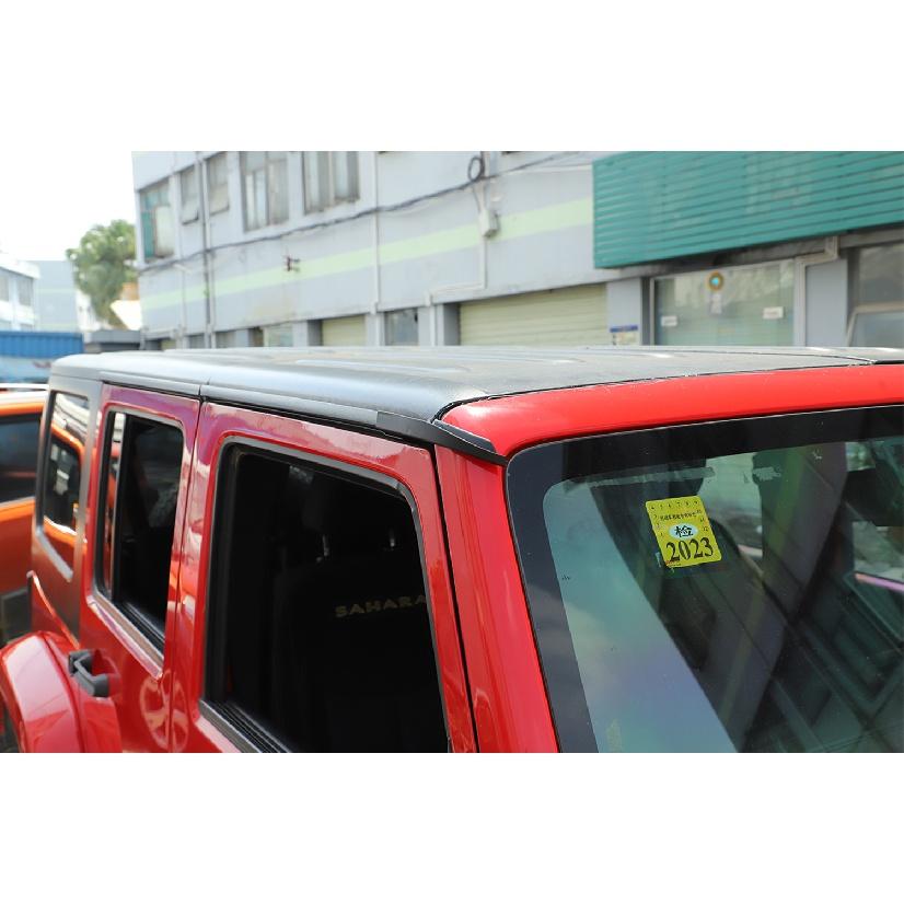 Удлинитель дождевого желоба на крышу, жесткая крыша, защита канала отвода дождевой воды для Jeep Wrangler JK 2011-2017, экстерьер автомобиля