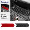 Наклейка из настоящего мягкого углеродного волокна для Leon MK2 2005 2006 2007 2008 2009 2010 2011 2012 Аксессуары для отделки панели ручного тормоза автомобиля
