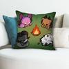99 NNights in the FForest Deer Pillow Cases for Bedroom Living Room Sofa Home Decor Polyester Cushion Cover with Zipper