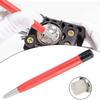 Watch Rust Removal Brush Pen Fiberglass Brass Steel Clean Scratch Polishing Tool Red Watch Repair Tool Watch Parts Brush Pen