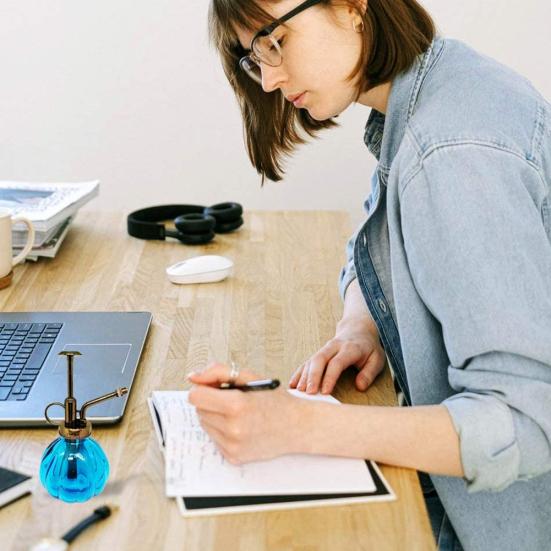 Винтажный прозрачный верхний насос, лейка, горшок, садовый патио, распылитель для роста растений