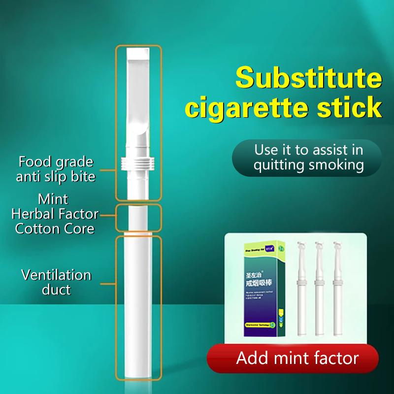 3 шт./коробка Здоровье Замена сигаретных стиков Без никотина Растительное здоровье Облегчение никотиновой зависимости Портативные аксессуары для курения