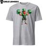 Funny Bodybuilder Leprechaun T-Shirt | Irish Luck and Strength | St. Patrick's Day