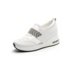 Inner Height-increasing Little White Shoes Female Dad Shoes 2025 Summer New Mesh Breathable Casual Sports Thick-soled Muffin Shoes