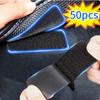 50PCS Self Adhesive Carpet Pads Fixing Stickers Double Faced Fixed Patches for Home Floor Mats Anti Skid Grip Tape Sticker