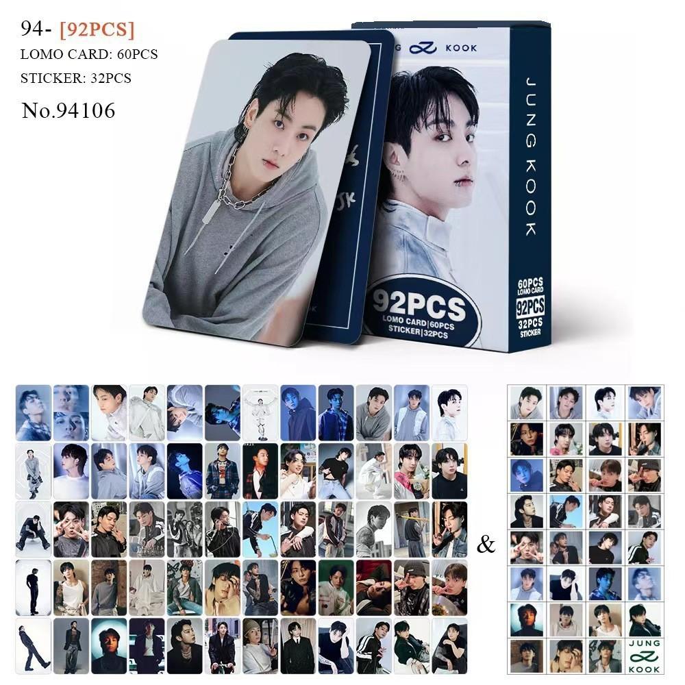 92 BT BTS photo album JK SUGA star KPOP peripheral LOMO photo card