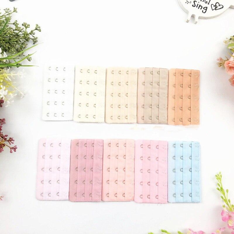 3 Pcs Women's Bra Extenders 3 Rows 5 Hooks Bra Underwear Clasp Strap Buckle Extension Sewing Tools Intimates Accessories