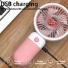 Ручной Мини-Вентилятор USB-Зарядка Маленький Персональный Вентилятор Легкий Пластиковый для Путешествий Офиса Общежития Лета На Улице