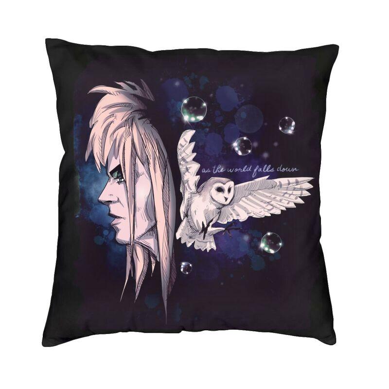 Labyrinth Movie Cushion Cover x Soft Horror Adventure Movie Throw Pillow Case for Sofa Car Square Pillowcase Decoration