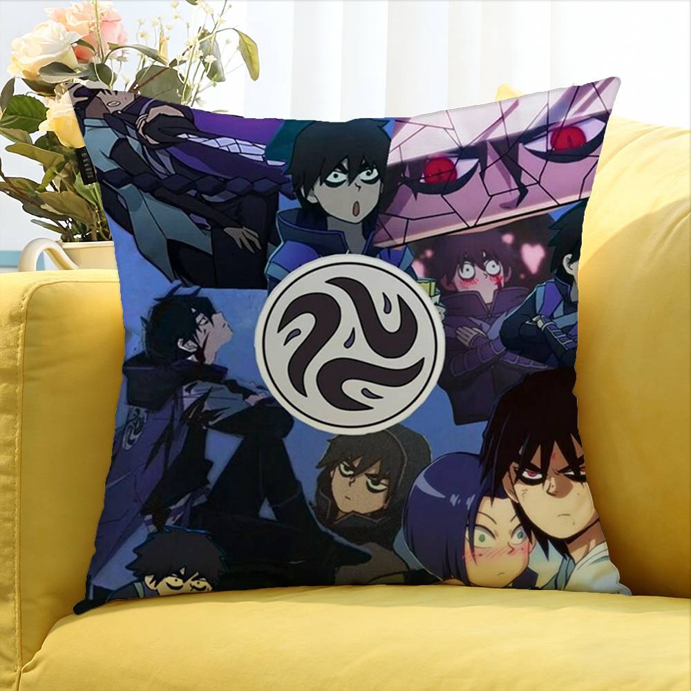 Scissor Seven World Various Sizes Square Pillow Case For Car Home Bedchamber Decor