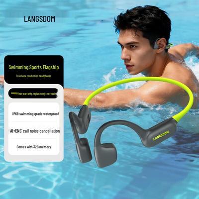 Наушники для плавания с костной проводимостью Lanston AirSwim Neo