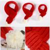 Cute Puppy Kitten Christmas Scarf S/M/L Winter Dog Scarf Pet Warm Knitted Scarf  Keep Warmth